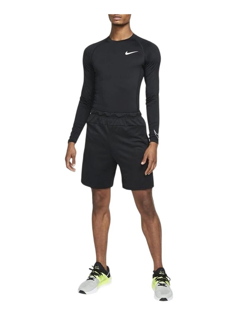 Nike - Camiseta de Tejido Térmico para Hombre Negro - Kiabi