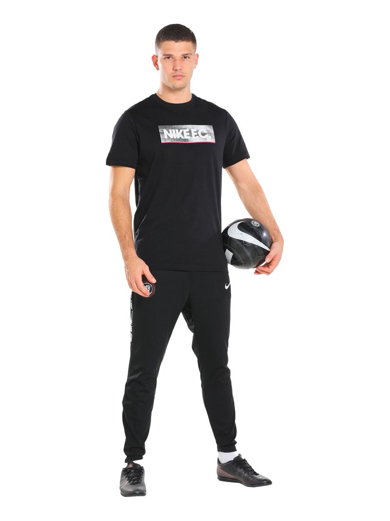 Nike - Camiseta Fc Bloque de Algodón para Hombre Negro - Kiabi