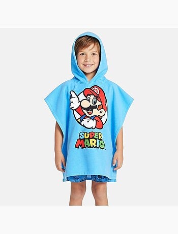 Nintendo - poncho de baño con capucha estampado