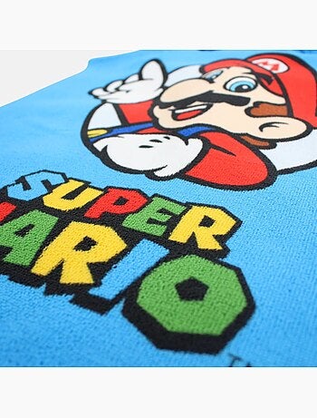 Nintendo - poncho de baño con capucha estampado