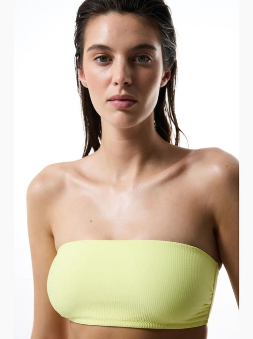 Nora top de bikini sin tirantes penti - Kiabi