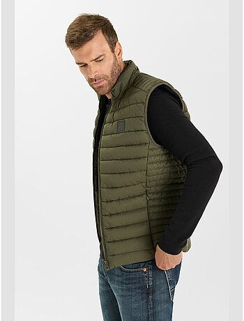 OCROZ chaqueta de plumas sin mangas