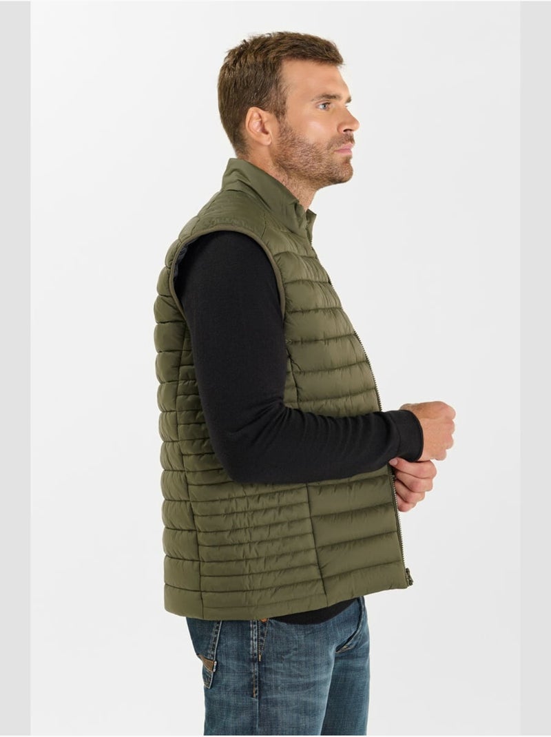 OCROZ chaqueta de plumas sin mangas Caqui - Kiabi