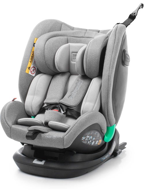 Odeas I-Size 40 - 150 cm, Top tether, Pivotant 360° Babyauto - GREY ANTHRACITE - Kiabi Odeas I-Size 40 - 150 cm, Top tether, Pivotant 360° Babyauto - GREY ANTHRACITE - Kiabi
