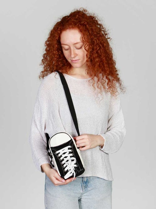 Oh My Pop Black Bolso Sneakers, Negro - Kiabi Oh My Pop Black Bolso Sneakers, Negro - Kiabi