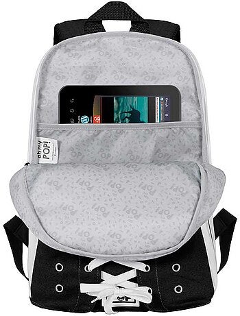 Oh my pop black mochila sneakers, negro