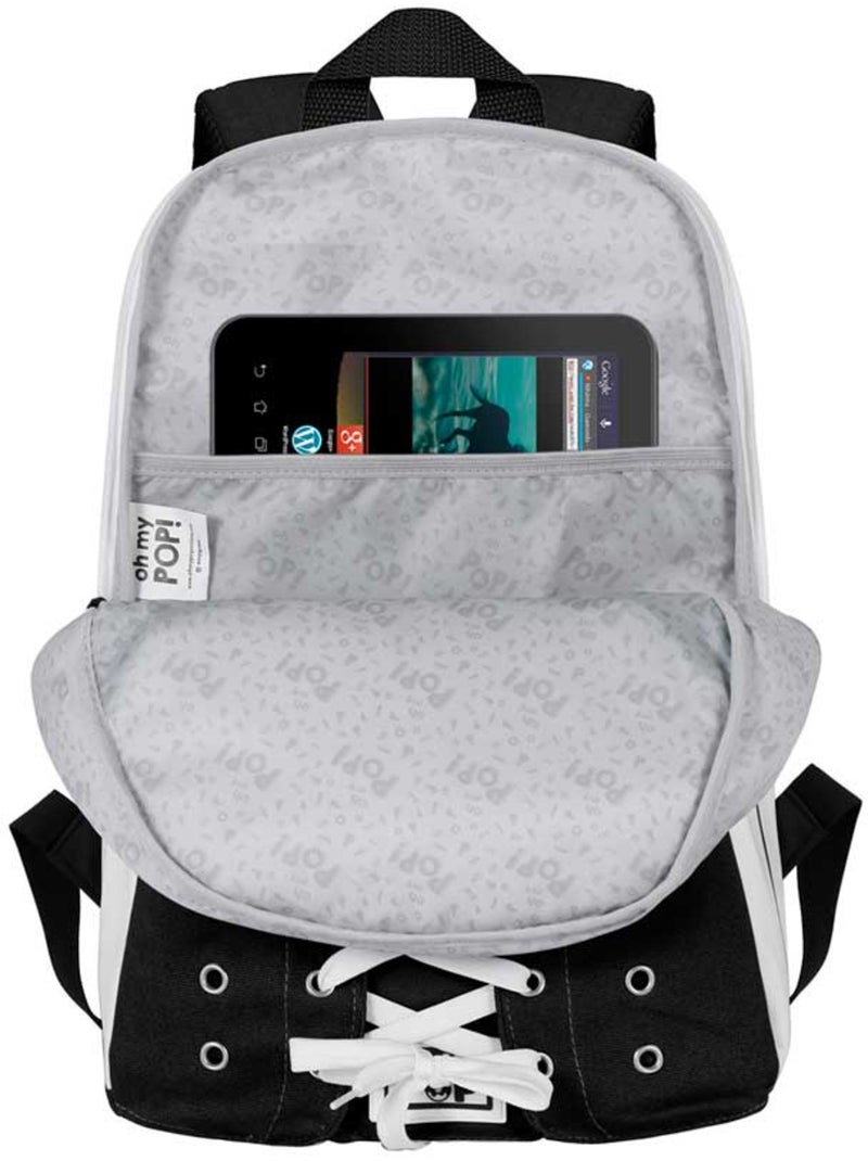 Oh My Pop Black Mochila Sneakers, Negro Negro - Kiabi