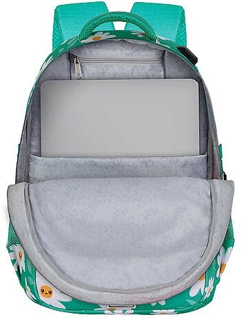 Oh My Pop Blooming Mochila Running PLUS, Turquesa