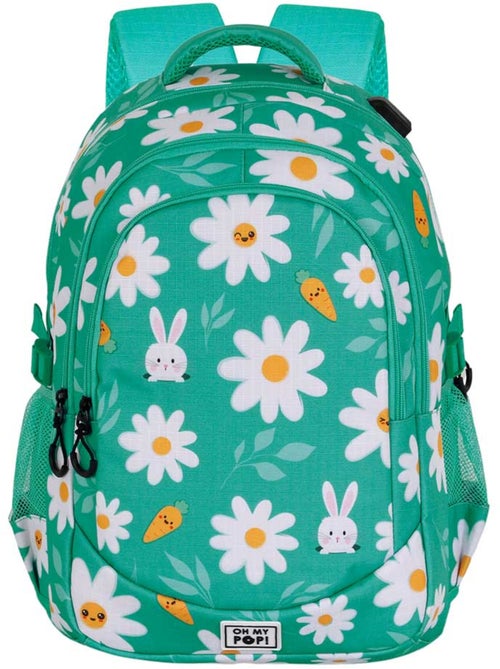 Oh My Pop Blooming Mochila Running PLUS, Turquesa - Kiabi Oh My Pop Blooming Mochila Running PLUS, Turquesa - Kiabi