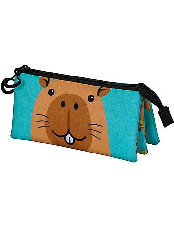 Oh my pop capy estuche portatodo triple, verde