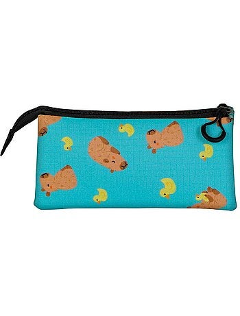 Oh my pop capy estuche portatodo triple, verde