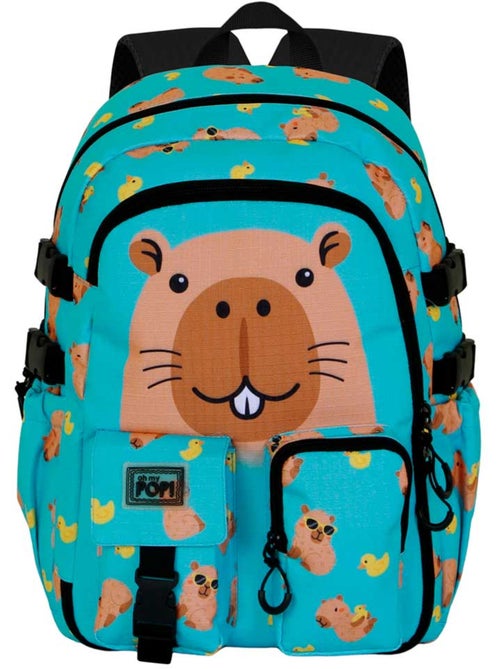 Oh My Pop Capy Mochila Haru, Verde - Kiabi Oh My Pop Capy Mochila Haru, Verde - Kiabi