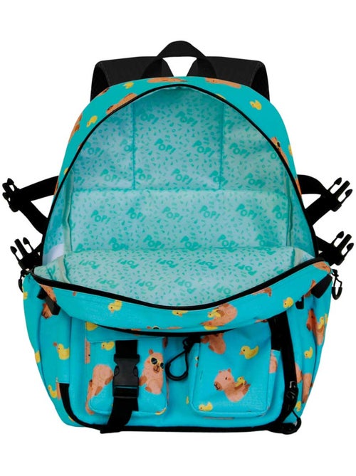 Oh My Pop Capy Mochila Haru, Verde - Kiabi Oh My Pop Capy Mochila Haru, Verde - Kiabi