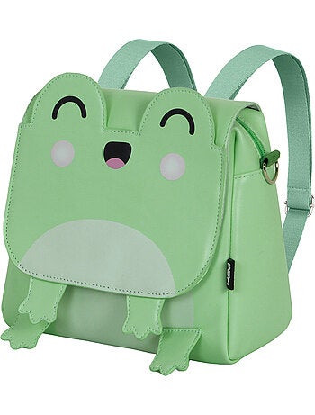 Oh my pop froggy bolso-mochila kawaii, turquesa