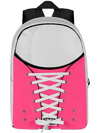 Oh my pop fuchsia mochila sneakers, fucsia