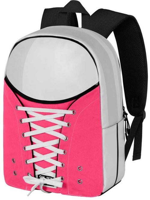 Oh My Pop Fuchsia Mochila Sneakers, Fucsia - Kiabi Oh My Pop Fuchsia Mochila Sneakers, Fucsia - Kiabi