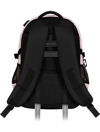 Oh My Pop Ladybug Mochila Running PLUS, Rosa