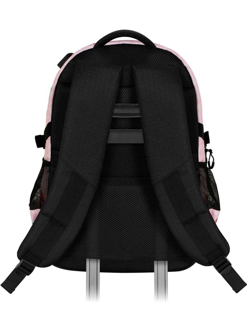 Oh My Pop Ladybug Mochila Running PLUS, Rosa Rosa - Kiabi