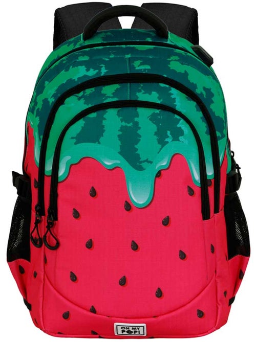 Oh My Pop Melty Melon Mochila Running PLUS, Verde - Kiabi Oh My Pop Melty Melon Mochila Running PLUS, Verde - Kiabi