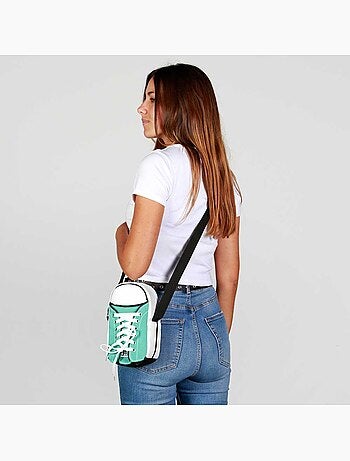 Oh My Pop Black Bolso Sneakers, Negro