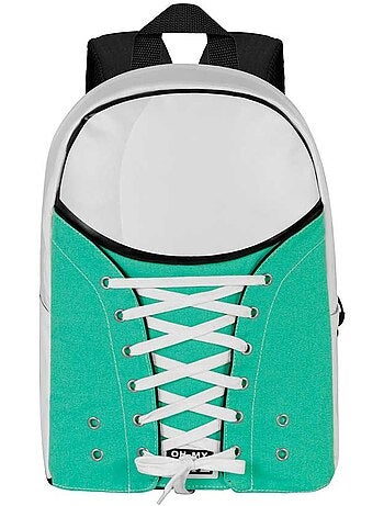 Oh my pop mint mochila sneakers, turquesa