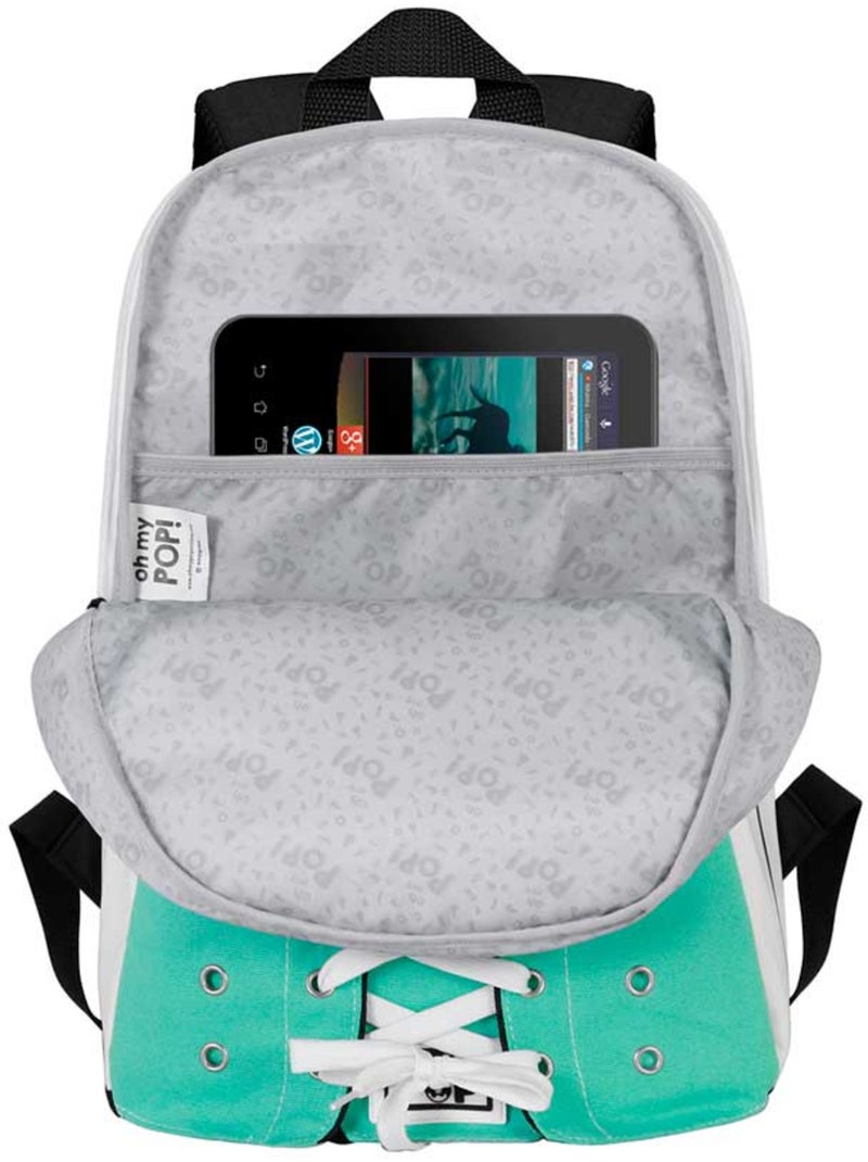 Oh My Pop Mint Mochila Sneakers, Turquesa Azul turquesa - Kiabi