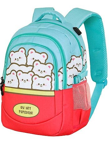Oh My Pop Popcorn Mochila Running PLUS, Azul