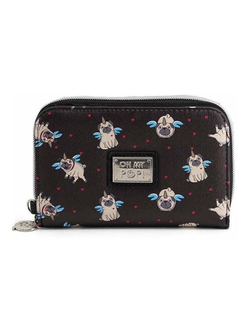 Oh My Pop Pug Billetero, Negro - Kiabi
