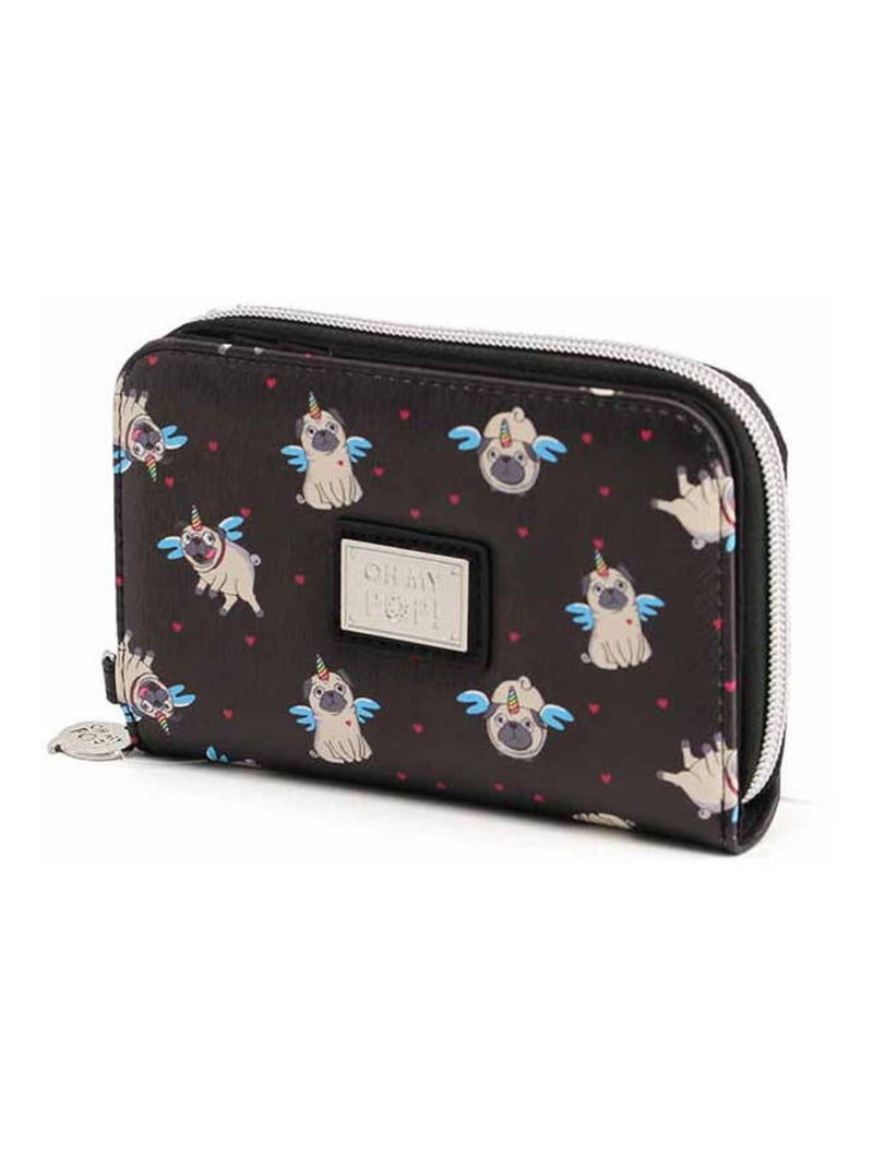 Oh My Pop Pug Billetero, Negro Negro - Kiabi