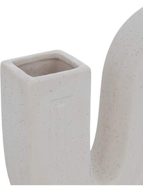 Olme cerámica soliflore h24.8cm blanco - Kiabi Olme cerámica soliflore h24.8cm blanco - Kiabi