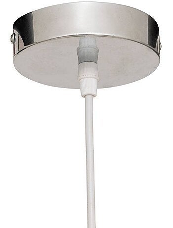 Omia lámpara colgante de plata h125cm