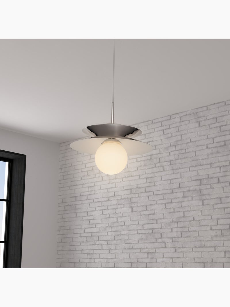 Omia lámpara colgante de plata h125cm Plata - Kiabi