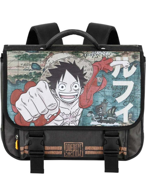 One Piece Map Mochila Cartable 2.0, Marrón - Kiabi