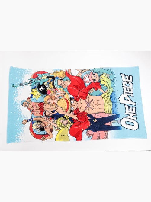 One Piece, Toalla de Baño Infantil Grande Estampada 100 % Algodón, LUFFY - Kiabi