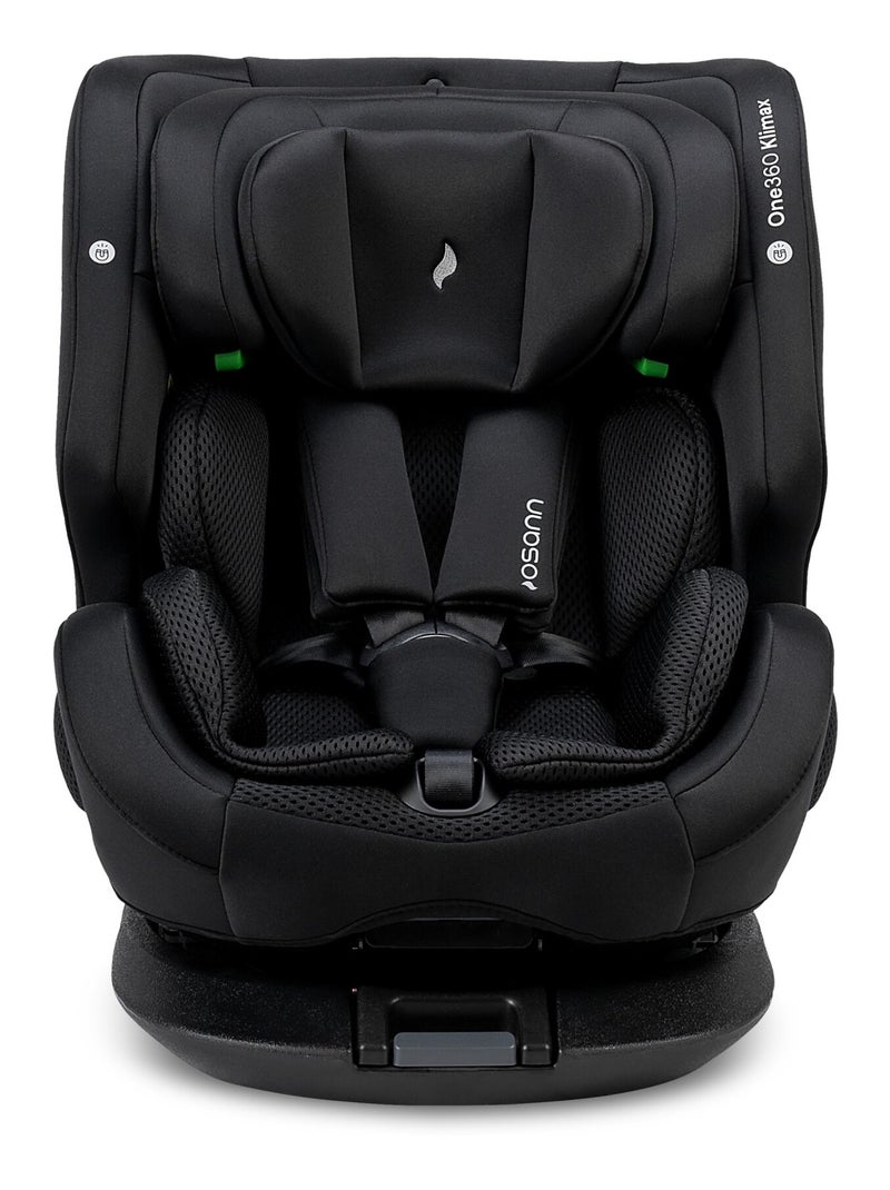 One360 Klimax Isofix I-Size Silla de Coche para Bebés/Niños - 40-150 cm Negro Negro - Kiabi