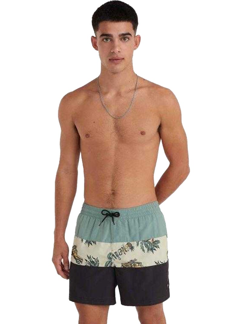 O´Neill - Bermudas Mix & Match Cali Diseño Floral para Hombre Beige - Kiabi