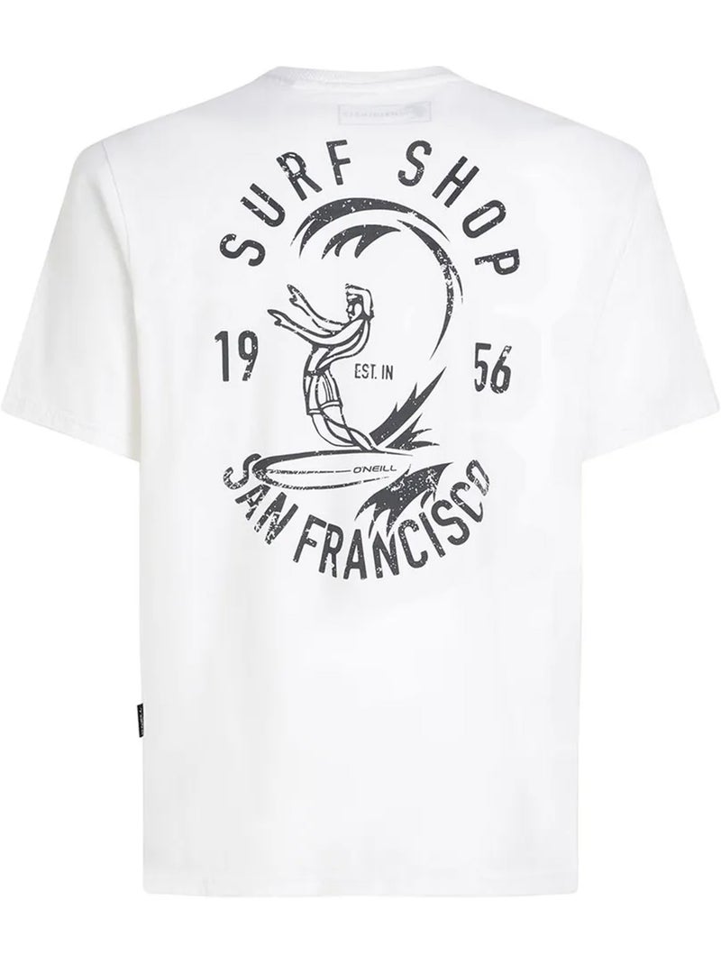 O´Neill - Camiseta Surf Shop de Manga Corta para Hombre Blanco - Kiabi