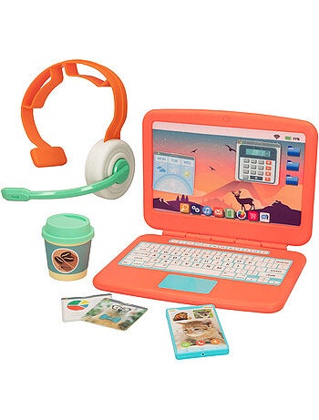 Ordenador de juguete c/accesorios good idea!