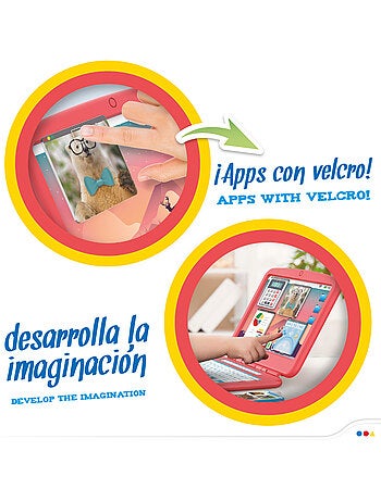 Ordenador de juguete c/accesorios good idea!
