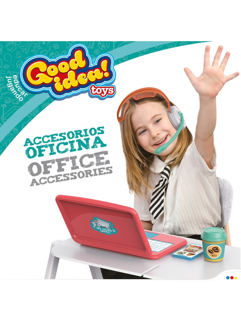 Ordenador de juguete c/accesorios good idea! N/D - Kiabi