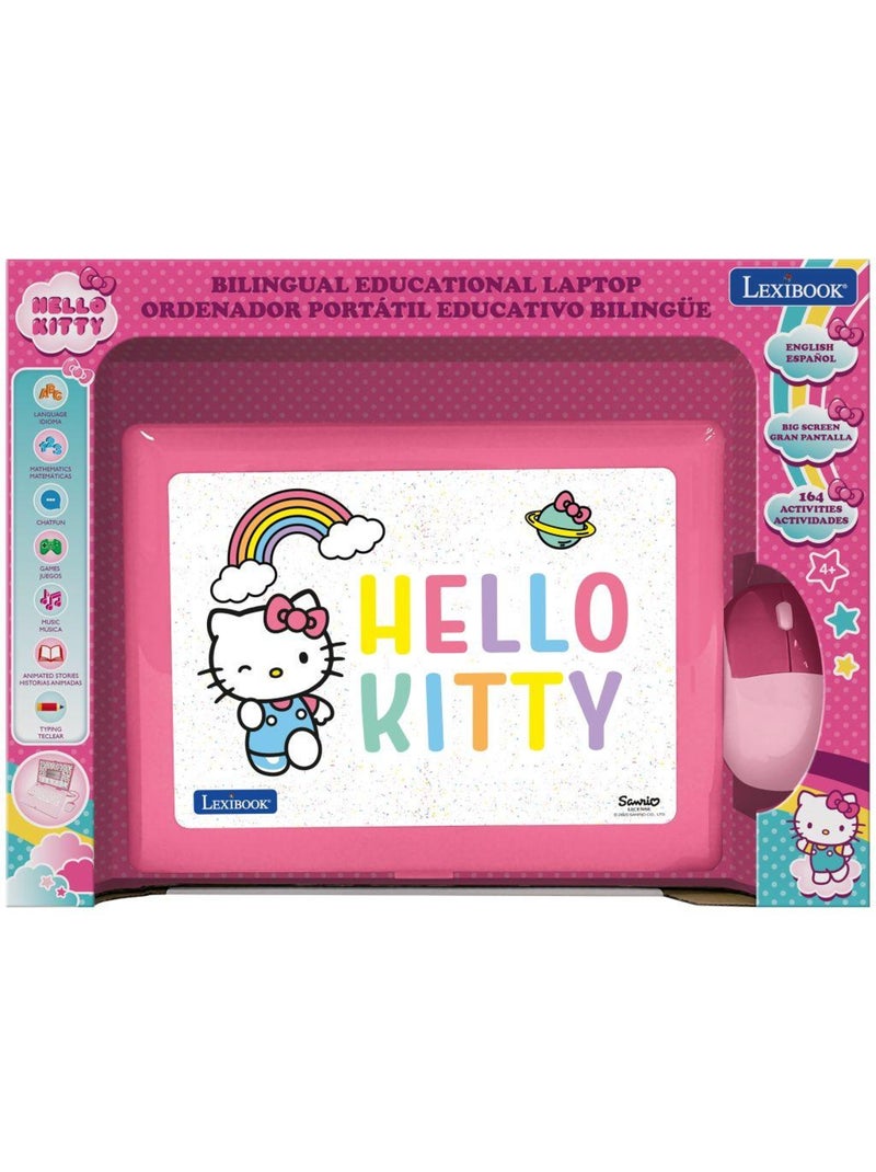 Ordenador puertoátil educativo bilingüe con voz Hello Kitty – 164 actividades (EN/ES) Rosa - Kiabi