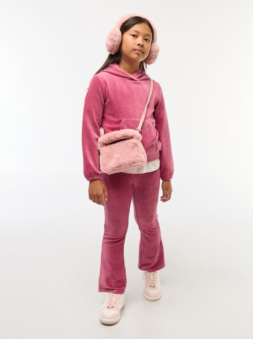 Orejas bien abrigadas con estas orejeras de imitación de piel - Kiabi