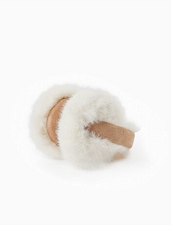 Orejeras acolchadas con peluche sintético