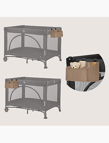 Organizador colgante para cuna con bolsillo lateral LIONELO - Almacenamiento de pañales - Cesta