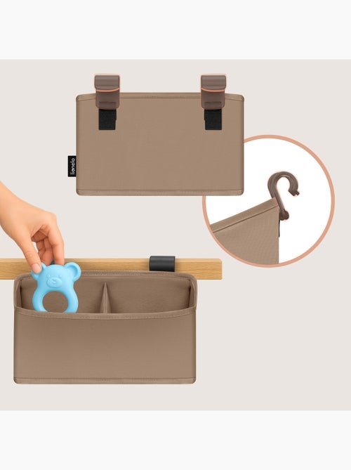 Organizador colgante para cuna con bolsillo lateral LIONELO - Almacenamiento de pañales - Cesta - Kiabi