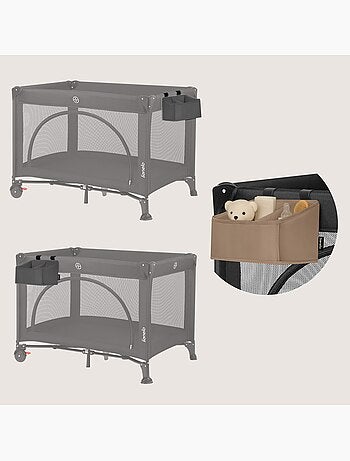 Organizador colgante para cuna con bolsillo lateral LIONELO - Almacenamiento de pañales - Cesta
