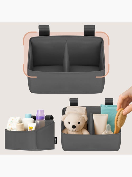 Organizador colgante para cuna con bolsillo lateral LIONELO - Almacenamiento de pañales - Cesta - Kiabi
