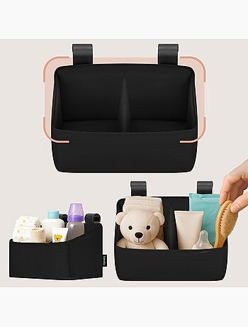 Organizador colgante para cuna con bolsillo lateral LIONELO - Almacenamiento de pañales - Cesta