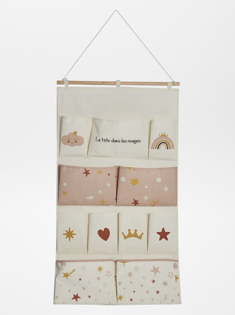 Organizador de pared de tela BEIGE - Kiabi