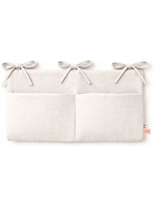 Organizador de peluches en algodón orgánico blanco - Kiabi